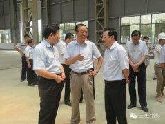 滕州市委書(shū)記董沂峰一行蒞臨山東三維鋼構(gòu)
