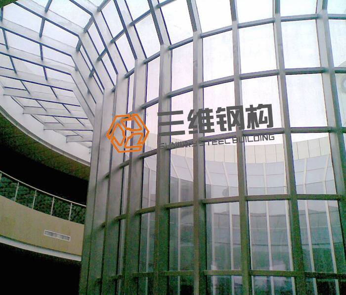 山東三維鋼結(jié)構(gòu)公司玻璃幕墻