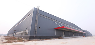 山東三維鋼結構廠房現(xiàn)場