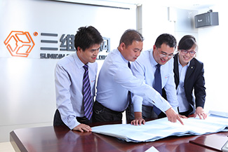 山東三維鋼結構廠房預算會議