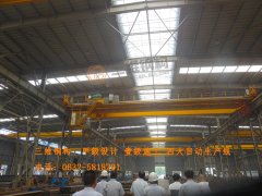 熱烈慶祝三維鋼結構公司車間32噸行車投入使用